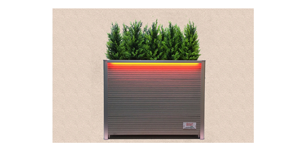  demart grup Yıllara Meydan Okuyan Ahşap Kompozit Çiçeklikler